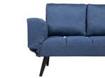 2-Sitzer Sofa BREKKE Schwarz - Blau - Marineblau