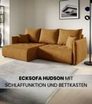 Ecksofa HUDSON Orange