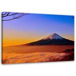 Fuji Japan Leinwandbild Berg Landschaft