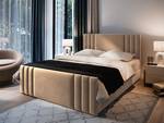 Boxspringbett KANES Beige - Breite: 180 cm