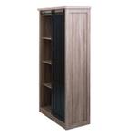 Schrank K75 Buche Dekor - Schwarz