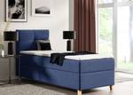 Boxspringbett Candy Mini Blau - Breite: 83 cm