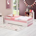 Lit gigogne LORENA 90x190 cm Rose clair