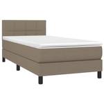 Boxspringbett 3017265-9 Taupe - 90 x 193 cm