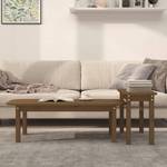 Couchtische 2er Set D518 Massivholz - 50 x 35 x 110 cm