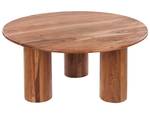 Table basse COLINA Marron - Bois massif - 81 x 36 x 81 cm