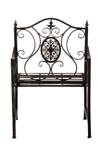 Chaises de jardin Punjab Lot de 2 Bronze