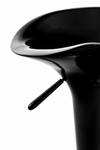 Tabouret de bar Saddle Lot de 2 Noir