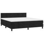 Boxspringbett 3017268-3 Schwarz - Breite: 160 cm