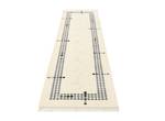 Tapis de passage Darya CDLXXX Beige - Textile - 81 x 1 x 300 cm