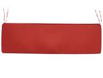 Gartenbank VIVARA 2-tlg Eiche Hell - Rot - 180 x 56 cm