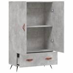 Highboard DE5108 Steingrau