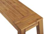 Banc LIVORNO Marron - Bois massif - 169 x 46 x 45 cm