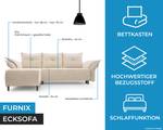 Schlafsofa KALLI Creme