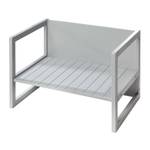 Sitzbank/ Tisch Grau - Holzwerkstoff - 61 x 44 x 45 cm