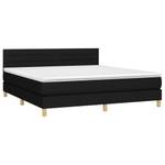 Boxspringbett 3017288-16 Schwarz - Holzwerkstoff - 160 x 88 x 203 cm