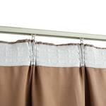 Rideau(lot de 2) 299470 Taupe - Hauteur : 245 cm