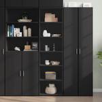 Highboard DE7836 Schwarz - Holzwerkstoff - 41 x 185 x 50 cm