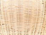 Wandobjekt GRUNEY Blau - Rattan - 74 x 83 x 13 cm