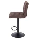 Tabouret de bar B13 (lot de 2) Marron foncé