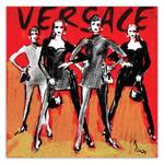 Frauen Wandbild Versace Mode