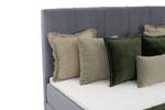 Boxspringbett Lago Graphit - Breite: 160 cm - H2