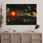 Bild Retro Planet XVIII 70 x 50 cm