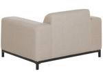 Sessel ROVIGO 2-tlg Beige - Schwarz