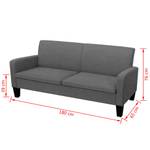 Sofa 3002820-1 Dunkelgrau - Breite: 180 cm