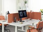 Cloison amovible de bureau WALLY Rouge - Largeur : 72 cm