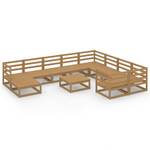 Gartenmöbel-Set Braun - Massivholz - Holzart/Dekor - 70 x 30 x 70 cm