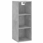 Highboard DE5316 Grau - Holzwerkstoff - 34 x 180 x 35 cm