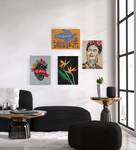 Leinwand Frida-Portr盲t-Collage 60x40