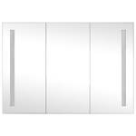 LED-Spiegelschrank fürs Bad V169 Grau - Glas - 14 x 62 x 89 cm