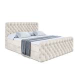 Boxspringbett BOXI8-Z Beige - Breite: 140 cm - H4