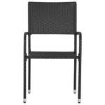 Garten-Lounge-Set (7-teilig) 3009109 Schwarz - Braun