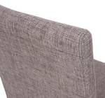 Chaise capitonnée Littau (lot de 4) Gris