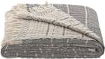 Tagesdecke Musselin Aztec Grau - Textil - 240 x 1 x 220 cm