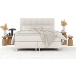 Boxspringbett Elisio Beige - Breite: 180 cm