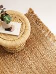 Tapis de jute Jork Beige - Fibres naturelles - 80 x 1 x 250 cm