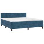 Boxspringbett 3017290-16 Dunkelblau