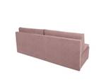 Schlafsofa Lango Pink - Textil - 203 x 88 x 90 cm