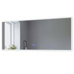 LED Badspiegel Touch Silber - Glas - 160 x 70 x 5 cm