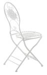 Chaises de jardin Mani Lot de 2 Blanc