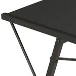 Schreibtisch 299628 Schwarz - Metall - Massivholz - 116 x 93 x 116 cm