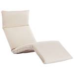 Chaise longue Blanc crème