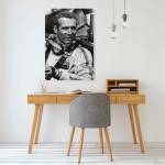 Photo célébrité Paul Newman Indianapolis 60 x 90 cm - Fibres naturelles