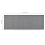 Tapis de couloir Gris lava - 250 x 80 cm