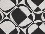 Coussin décoratif KOTURE Noir - Doré - Blanc - Fibres naturelles - 45 x 12 x 45 cm