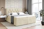 Boxspringbett ROMAN Beige - Breite: 120 cm - H3